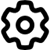 System settings cog icon