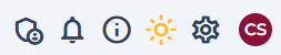the toolbar